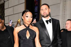Megan Thee Stallion and Klay Thompson