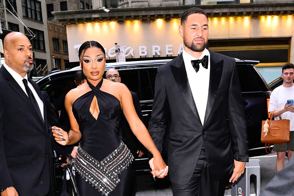 Megan Thee Stallion and Klay Thompson