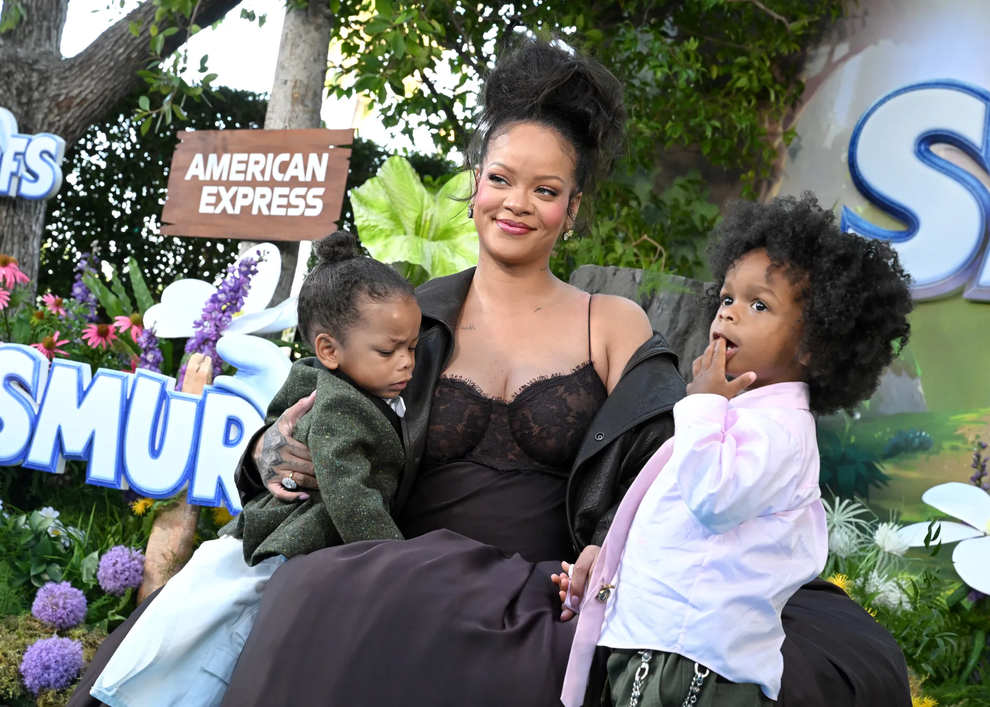 Riot Rose Mayers, Rihanna, and RZA Athelston Mayers