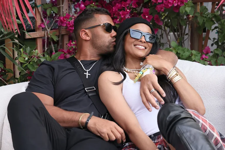 Russell Wilson and Ciara