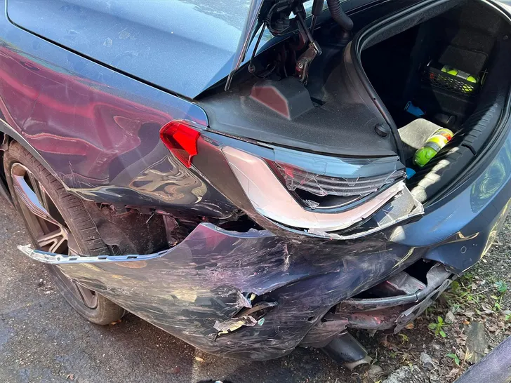 Vince McMahon car crash