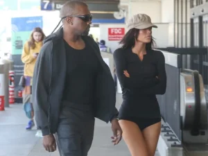 Ye and Bianca Hit LAX Security
