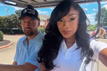klay thompson megan thee stallion golf