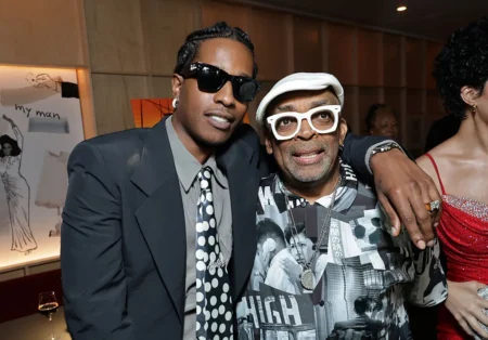 A$AP Rocky Opens Up About Working With Denzel in Spike Lee’s New Film A$AP Rocky (L) and director Spike Lee