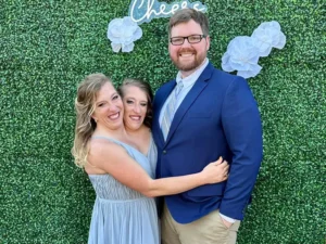 Abby and Brittany Hensel Josh Bowling