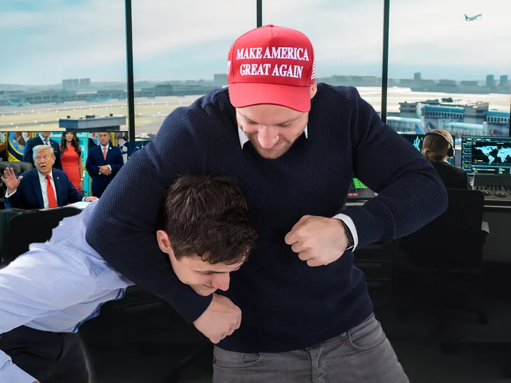 Air Traffic Controllers Brawl Over Trump Comments at DCA Air Traffic Controllers Brawl Over Trump Comments at DCA