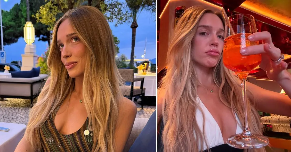 Alex Cooper let off some steam in Greece