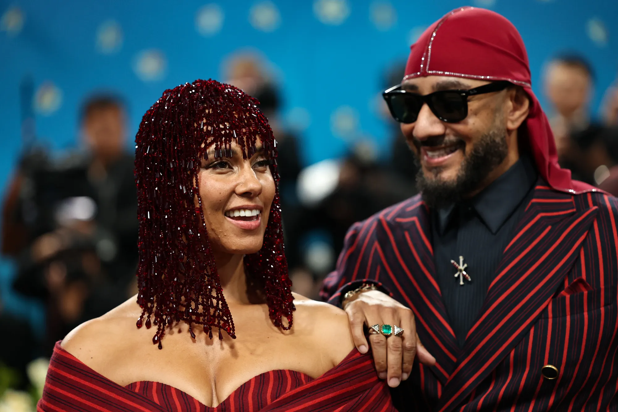 Alicia Keys and Swizz Beatz