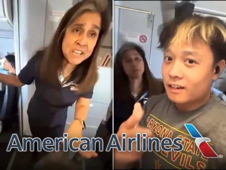 Passenger Claims Flight Attendant Assaulted Him After Vaping Incident American Airlines