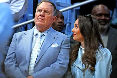 Bill Belichick and Jordon Hudson