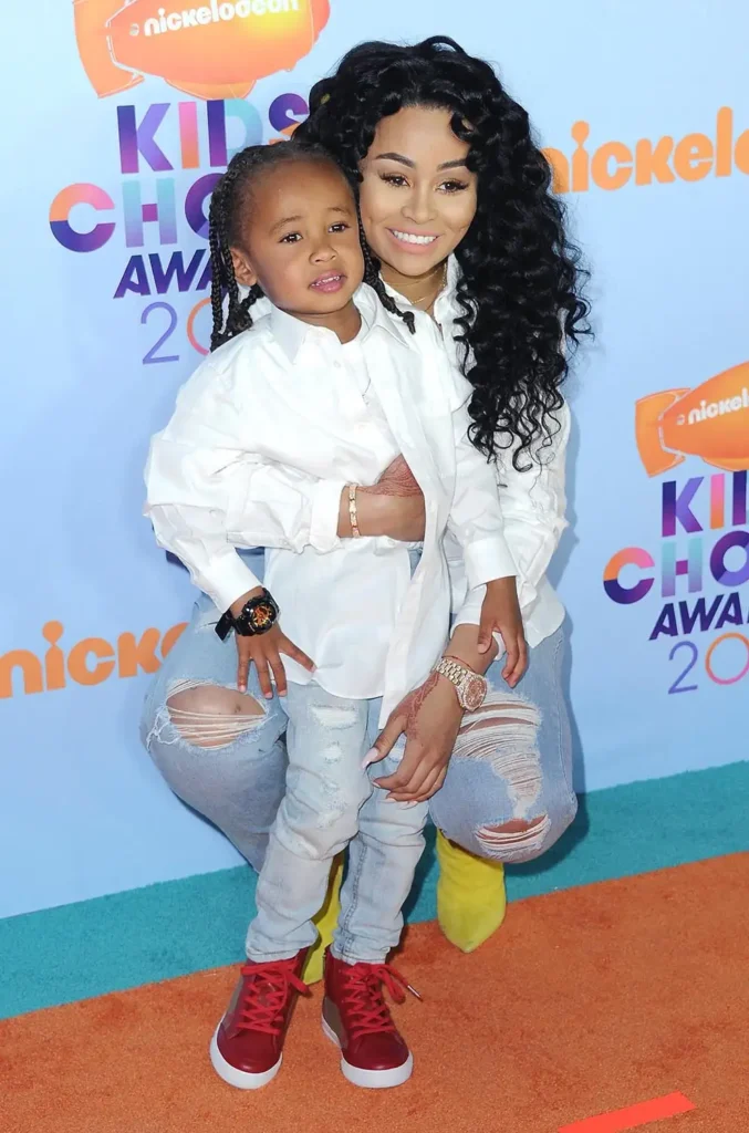 Blac Chyna and son King Cairo