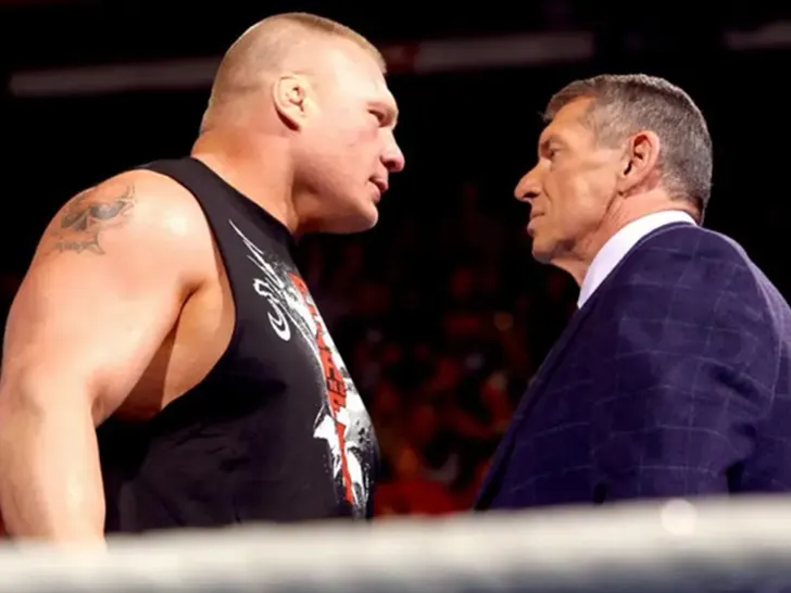 Brock Lesnar Vince McMahon