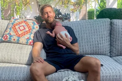 Calvin Harris Shares Baby Pics—And Wife’s Placenta