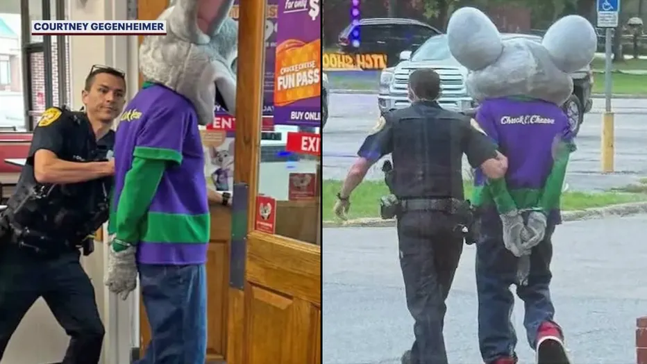 Chuck E. Cheese Mascot Arrested at Florida Restaurant