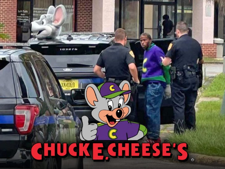 Chuck E. Cheese Mascot Arrested at Florida Restaurant