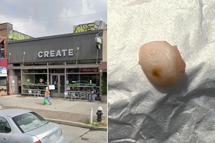 Woman Finds Human Finger in NYC Chicken Wrap — Lawsuit Filed 1 Create in Astoria NYthe alleged fingertip found in chicken wrap on Nov 172023