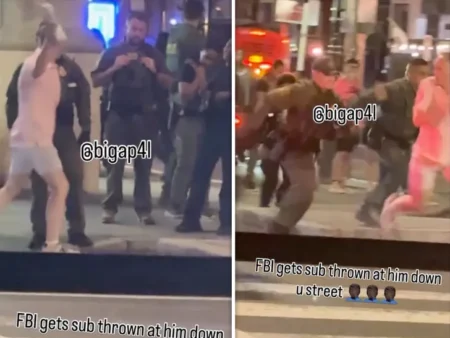 D.C. Man Throws Sandwich at Federal Agent