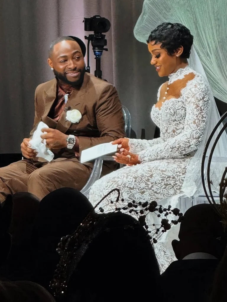 Davido and Chioma officially became husband and wife in Miami