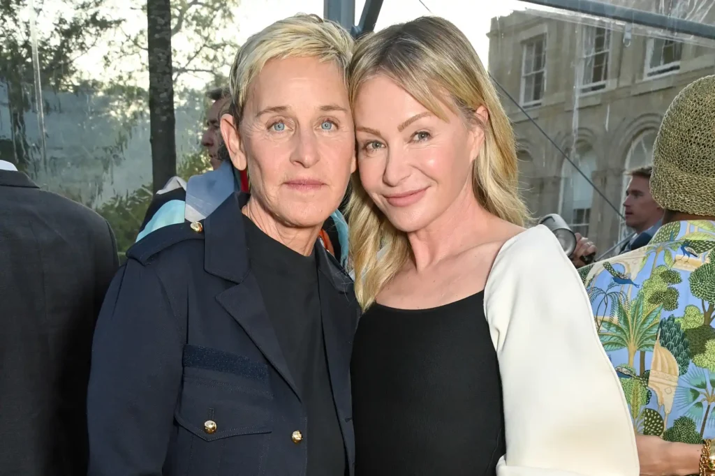 Ellen DeGeneres and Portia de Rossi