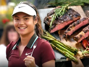 Emma Raducanu Celebrates US Open Win With Steak Feast