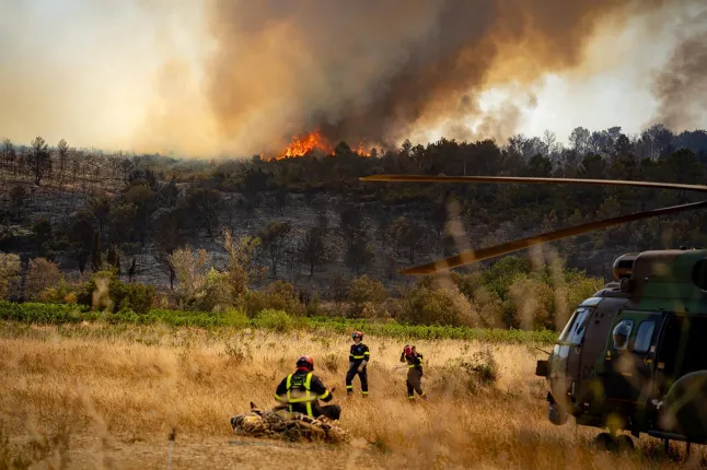 France has been dealing with an uptick in wildfires this summer