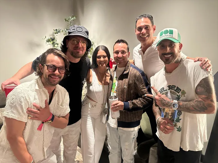 JC Chasez Joins Backstreet Boys at Vegas Sphere