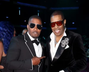 Jamie Foxx Stuns Fans With Spot-On Busta Rhymes Impression Jamie Foxx and Busta Rhymes attend the 2025 BET Awards