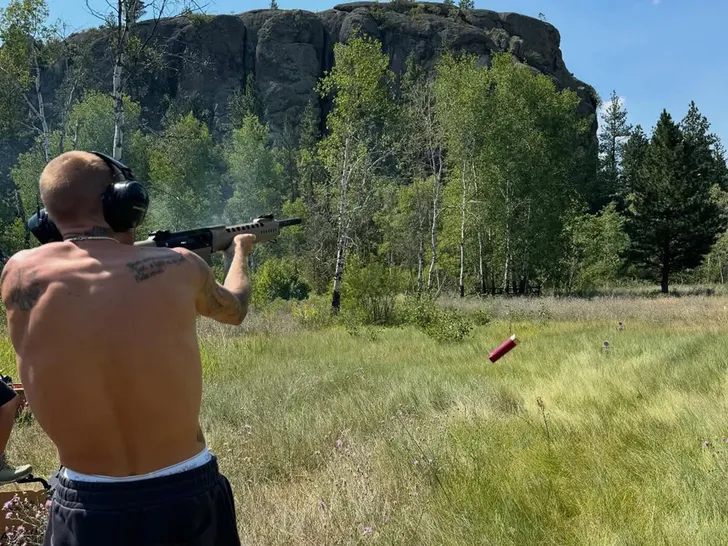 Justin Bieber desert shooting