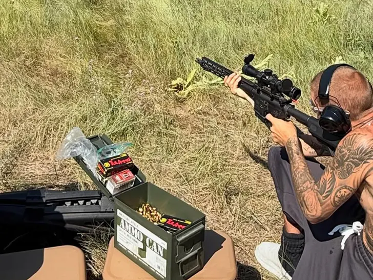 Justin Bieber shooting