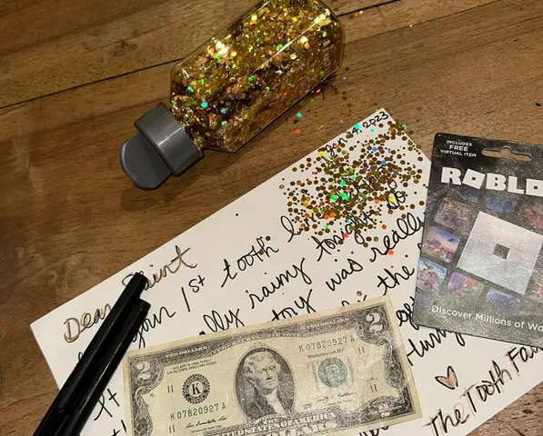 Kim Kardashians gifts for Saint after losing his first tooth