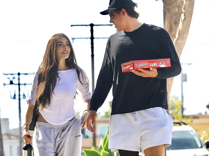 Madison Beer and Justin Herbert