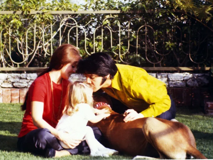 Priscilla Presley Family Photos