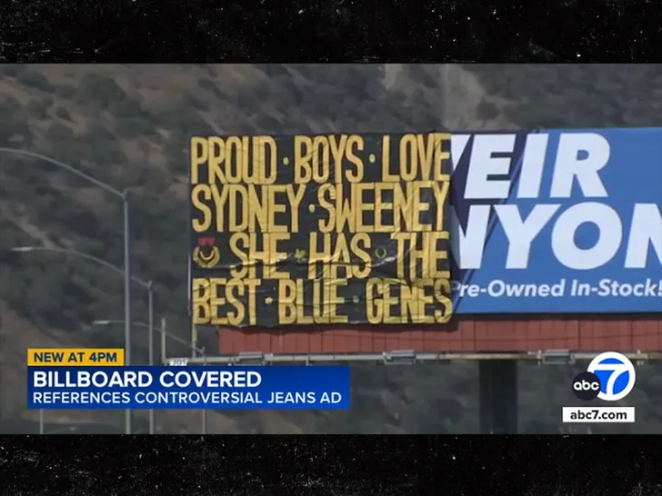 Proud Boys Vandalize Billboard