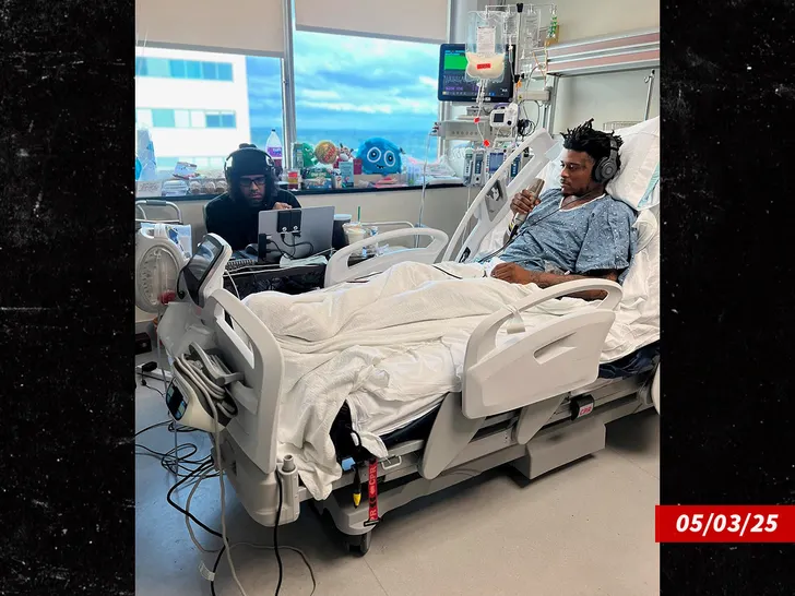 T-Hood Survived Earlier Shooting Months Before Fatal Georgia Home Attack 1 T Hood hospital