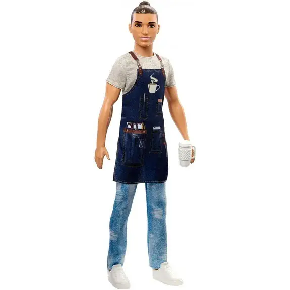 The Ken Barista doll was discontinued