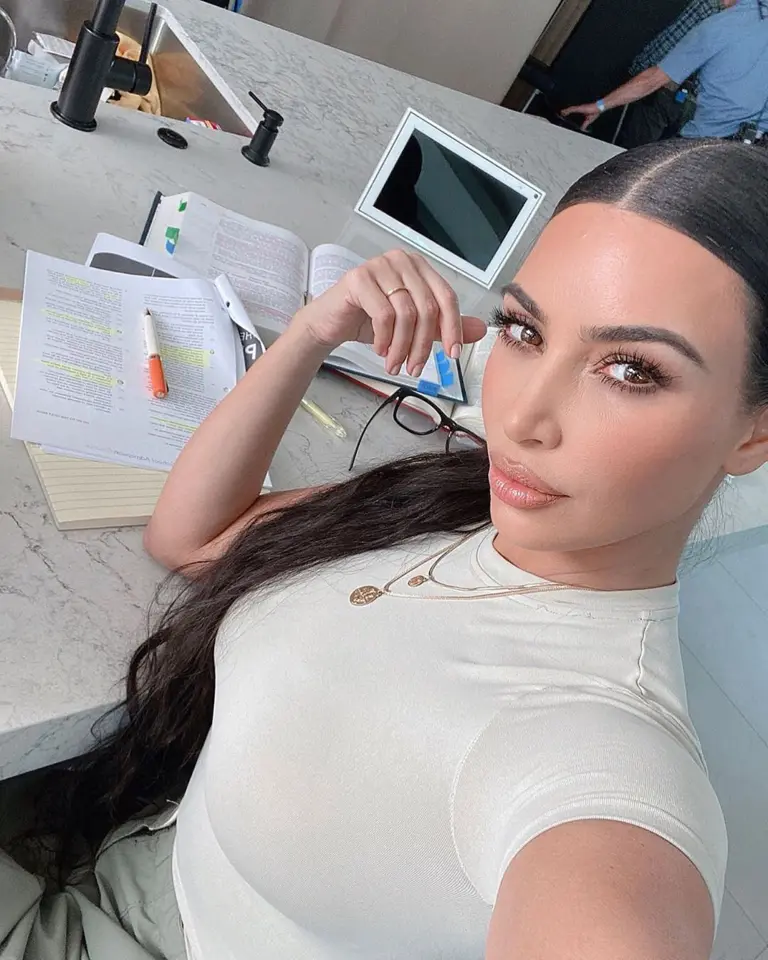 Kim Kardashian Takes California Bar Exam, Awaits Results 1 kim kardashian admits end tv