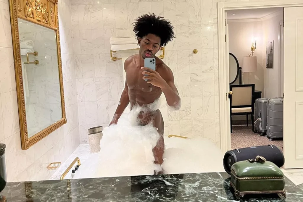 lil nas x bubbe bath