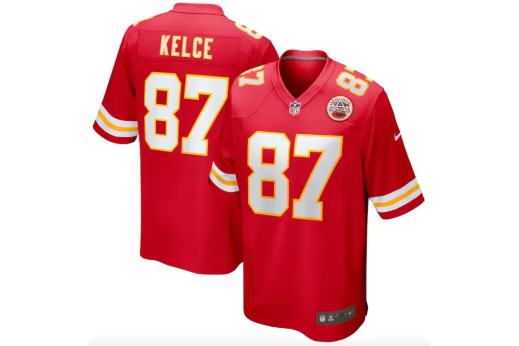 Travis Kelce Jerseys Sell Out After Taylor Swift Engagement travis kelce jersey