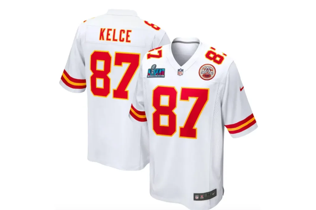 travis kelce jersey white
