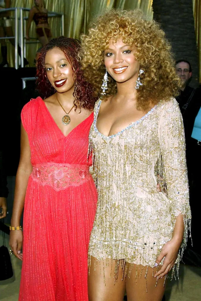 1980s Beyonce and Solange Knowles