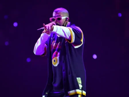 Bad Bunny Performance Pics