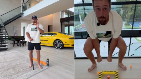 Bryson DeChambeau giving away his £240k Bentley