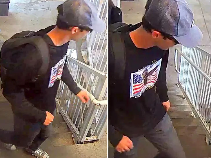 Charlie Kirk Shooter Caught on Camera Hobbling Toward Campus