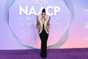 Chloe Bailey attends the 56th NAACP Image Awards at Pasadena Civic Auditorium