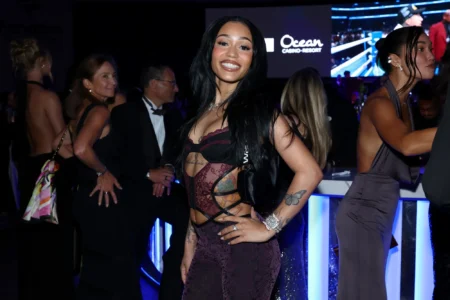 Coi Leray attends the Michael Rubin REFORM Alliance Casino Night Event