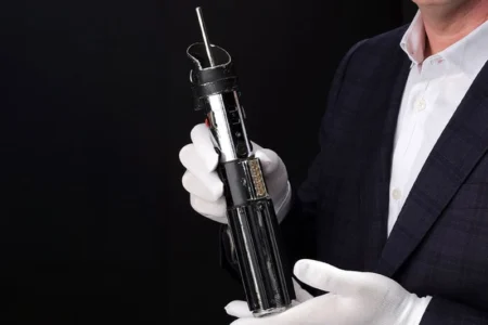 Darth Vader’s Original Lightsaber Could Sell for Millions at Auction Darth Vaders Original Lightsaber Could Sell for Millions at Auction