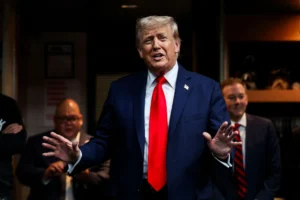 Donald Trump Hits Yankee Stadium