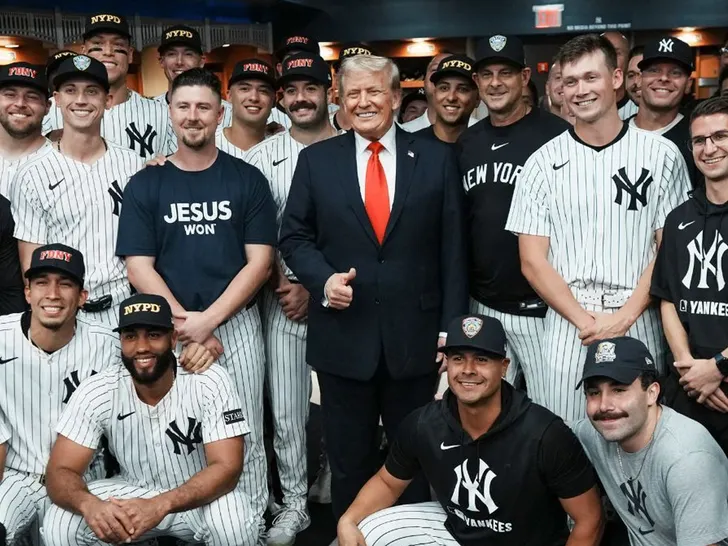 Donald Trump Hits Yankee Stadium for 911 Anniversary