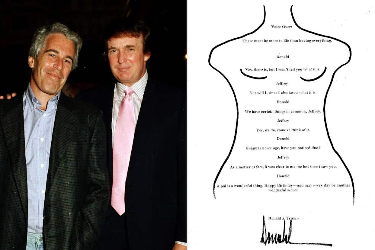 Epstein Birthday Book Reveals Shocking Alleged Trump Reference