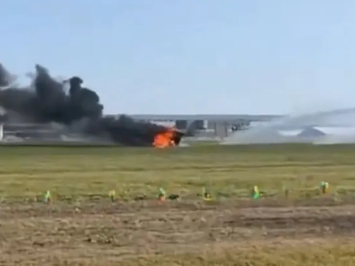 Fiery Chaos at China Air Show